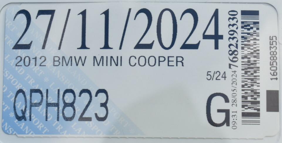 2012 Mini Cooper